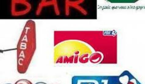 CAFE TABAC PMU LOTO LOTERIES AMIGO